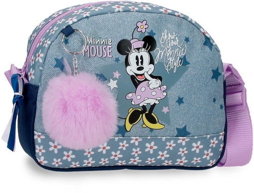 Geanta umar fete, Disney Minnie Mouse Style, multicolora